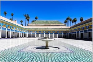 Bahia Palace Marrakech Courtyard