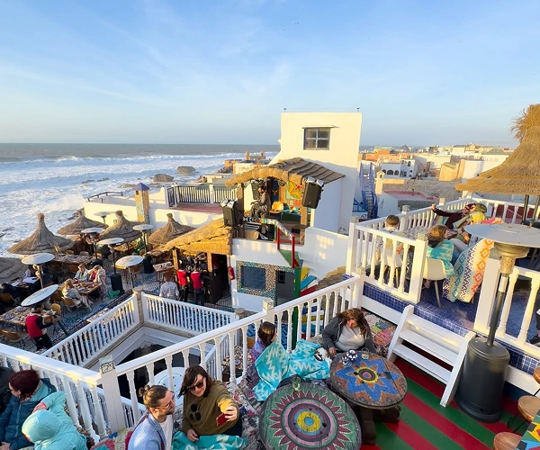 Essaouira Rooftop Cafe Sea View