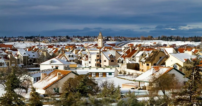 Ifrane Alpine Town Morocco