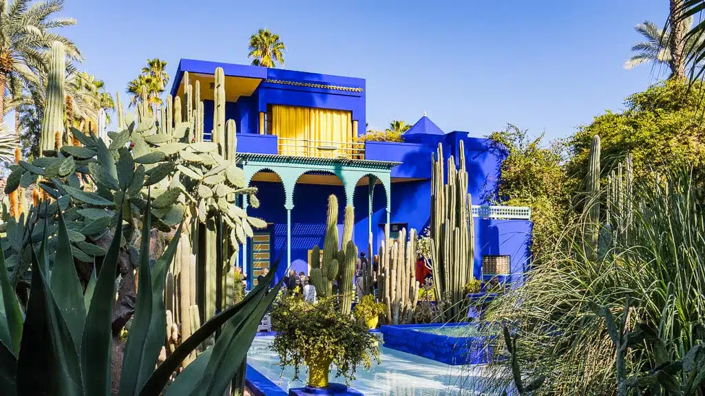 Majorelle Garden Marrakech Blue