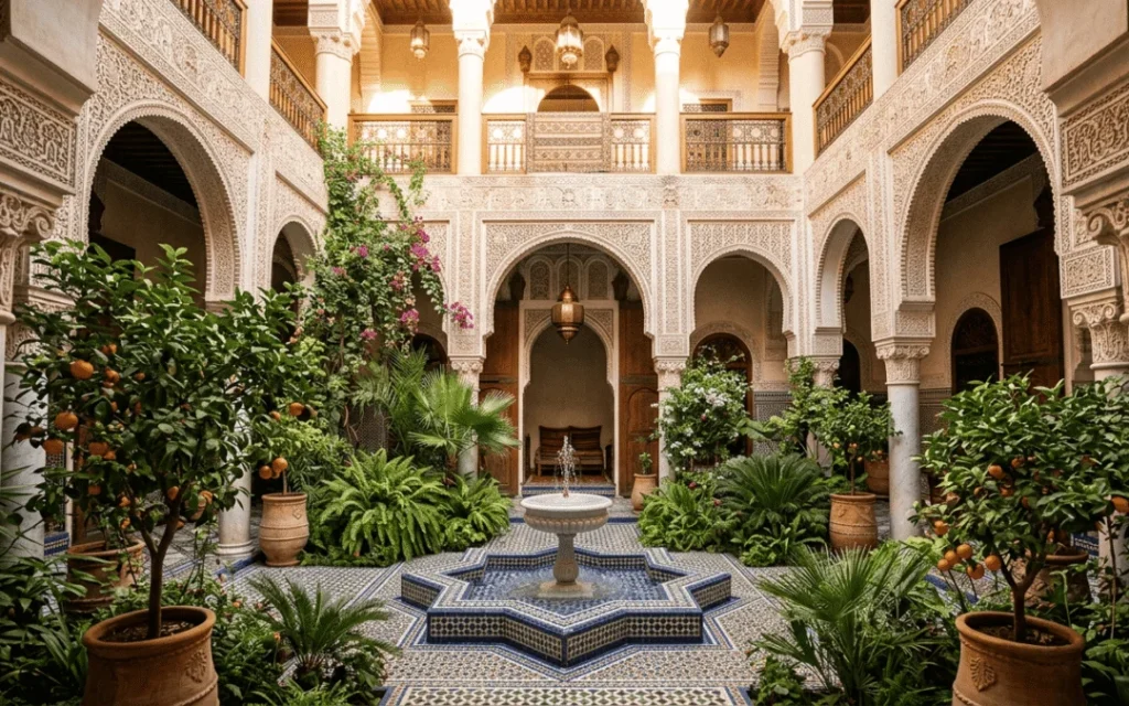 Marrakech Riad Rooftop Terrace Medina