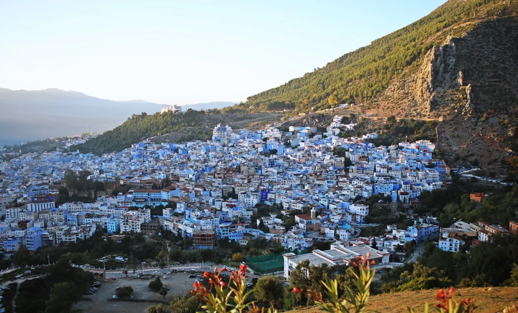 Chefchaouen Blue Alleyways Morning Light